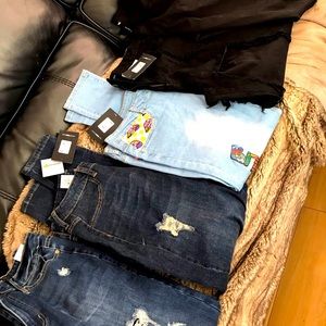 High waist fashion nova jeans